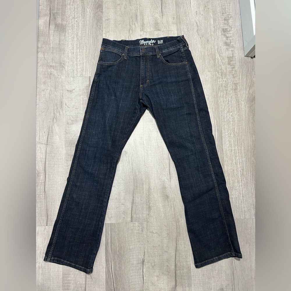 Wrangler Men's Blue Jeans